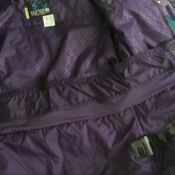 Burton Shaun White Collection Baby Cakes Jacket Purple Size 3 Sma… - Picture 10 of 13